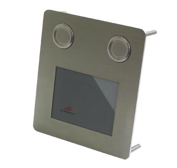 GeBE Picture Touchpad Maus in Edelstahl, Industrie Tastatur, Made in Germany, USB (TVG-Touch)