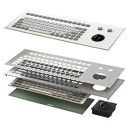 PI 069 - 03. Februar 2005 Mit neuem Controllersystem: KWD-85 Silikontastatur
