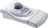 TUQ-90 Ergonomischer Trackball im Kunststoffgehäuse für PC Tastatur, USB