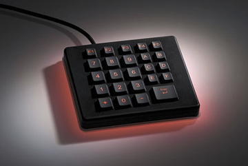 GeBE Picture KWD-24-B Nummernblock, frei programmierbare beleuchtete Tastatur