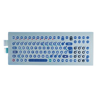GeBE Picture PC Tastaturfolie flexibel, Matrix mit USB/PS2, Made in Germany (GFT-104-Matrix)