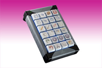 GeBE Picture PI 137 X-Key-24 Nummernblock programmierbar für Kurzbefehle am PC