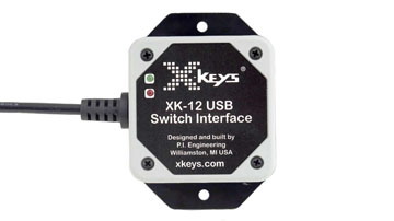 GeBE Picture X-Key USB Switch Interface (X-keys® USB 12 Switch Interface) 