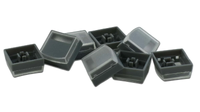 Einzeltaste in grau 8 Stück für X-Key Tastaturen, Ersatz XK-Serie